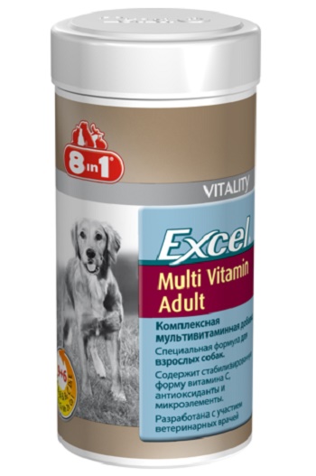 8in1 Excel Multi Vitamin Adult мультивитамины для собак