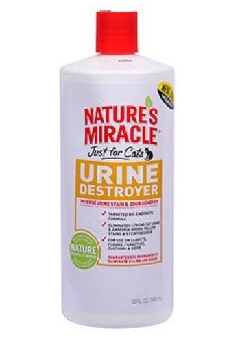 Nature`s Miracle Urine Destroyer уничтожитель пятен и запахов мочи кошек