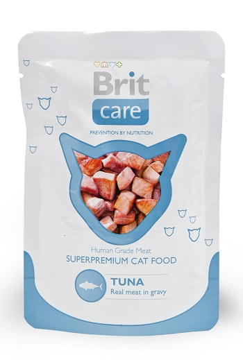 Brit Care пауч для кошек с тунцом