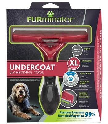 FURminator Dog XL Long Hair для гигантских длинношерстных собак