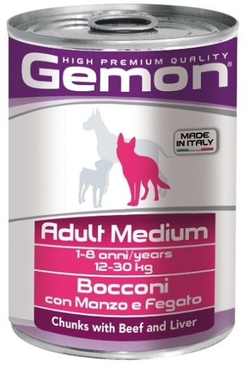 Gemon Adult Medium консервы для взрослых собак средних пород