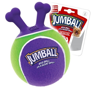GiGwi игрушка для собак Jumball теннисный мяч 18 см (75363)