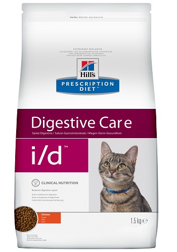 Hill's Prescription Diet I/D Digestive Care сухой корм для кошек при заболеваниях ЖКТ