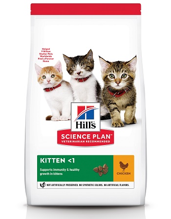 Hill's Science Plan Kitten сухой корм для котят с курицей