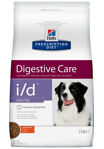 Hill's Prescription Diet I/D Low Fat Digestive Care сухой корм для собак при заболеваниях ЖКТ