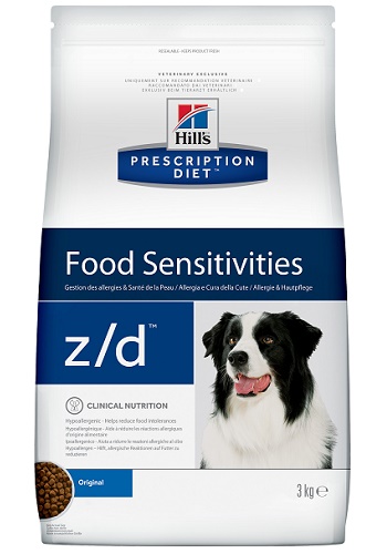 Hill's Prescription Diet Z/D Food Sensitivities сухой корм для собак при пищевой аллергии