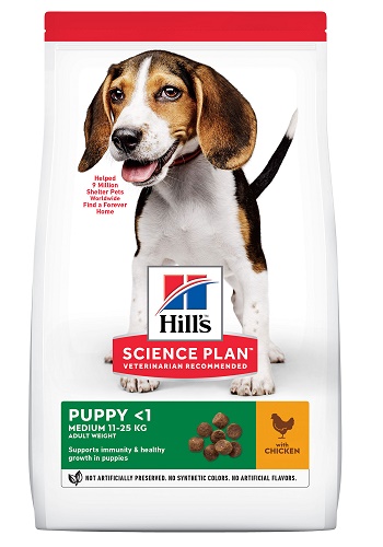 Hill's Science Plan Puppy сухой корм для щенков с курицей