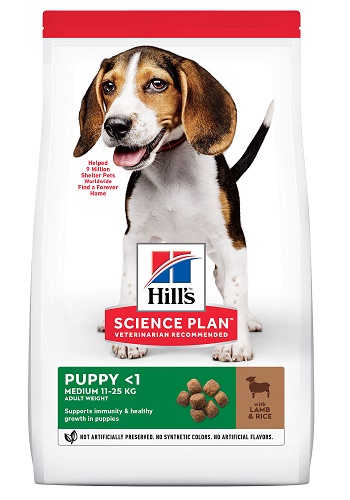 Hill's Science Plan Puppy сухой корм для щенков c ягненком