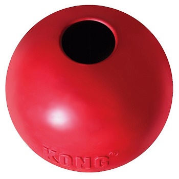 Kong Classic игрушка для собак Мяч под лакомства 6 см
