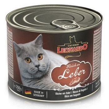 Leonardo Quality Selection Rich In Liver консервы для кошек с печенью