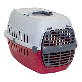 Moderna переноска Roadrunner 1 с пластиковой дверью розовая 48,5x32,3x30,1 (T100-328) SALE