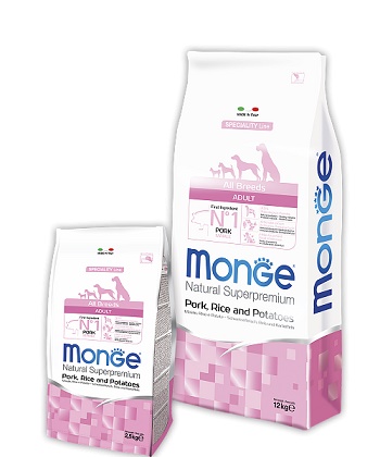 Monge Speciality Adult корм для взрослых собак всех пород со свининой