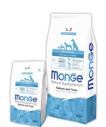 Monge Speciality Hypoallergenic корм для взрослых собак всех пород