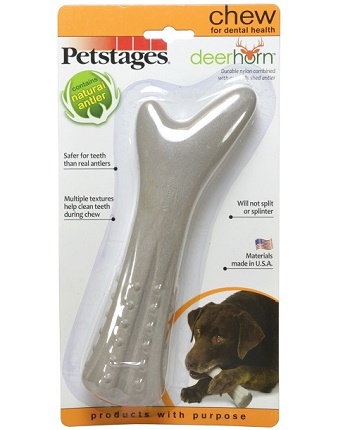 Petstages Deerhorn игрушка для собак с оленьими рогами 20 см