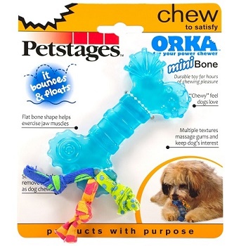 Petstages ORKA Mini игрушка для собак Косточка 10 см