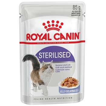 Royal Canin Sterilised влажный корм для кошек в желе (12 шт.)