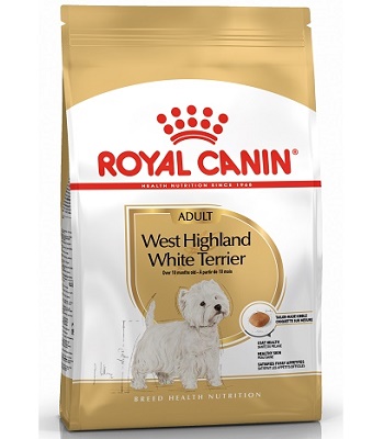 Royal Canin West Highland White Terrier Adult сухой корм для собак породы вест хайленд уайт терьер