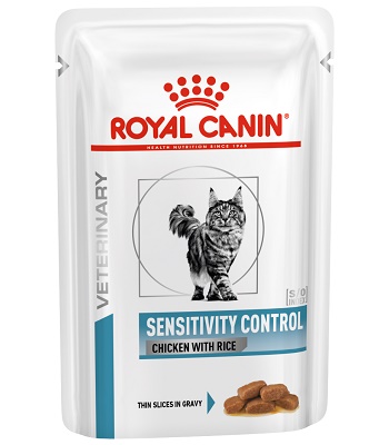 Royal Canin Sensitivity Control влажный корм для кошек с пищевой аллергией (12 шт.)
