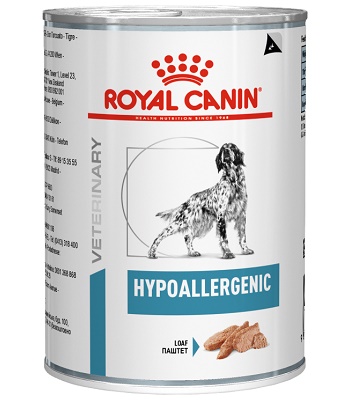 Royal Canin Hypoallergenic влажный корм для собак с пищевой аллергией