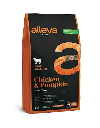 Alleva Natural Adult Maxi Chicken сухой корм для взрослых собак крупных пород с курицей