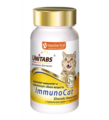 Unitabs ImmunoCat витаминно-минеральный комплекс для кошек для иммунитета