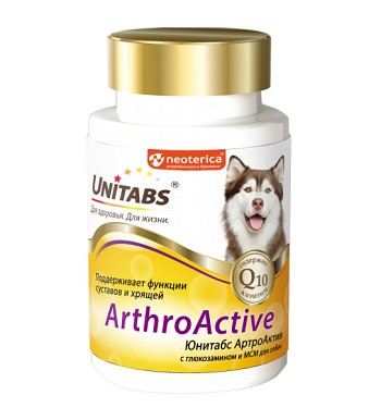 Unitabs ArthroАctive витаминно-минеральный комплекс для собак для суставов и хрящей
