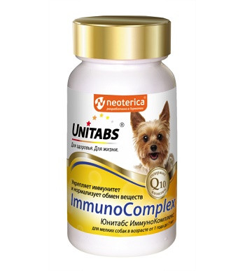 Unitabs ImmunoComplex витаминно-минеральный комплекс для собак мелких пород для иммунитета
