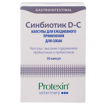 Protexin Синбиотик D-C кормовая добавка для собак для ЖКТ