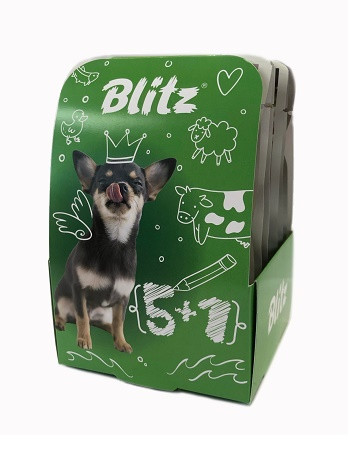 Blitz Holistic набор паучей для собак мелких пород 5+1