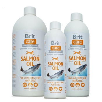 Brit Care Salmon Oil масло лососевое для собак
