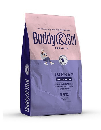 Buddy&Sol Premium сухой корм для щенков Индейка