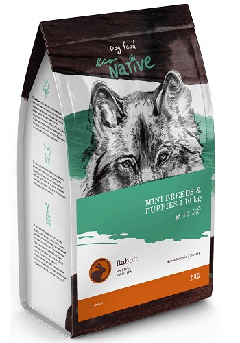 EcoNative Premium Rabbit сухой корм для собак мелких пород и щенков с кроликом SALE