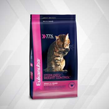 Eukanuba Adult Sterilised/Weight Control сухой корм для стерилизованных кошек
