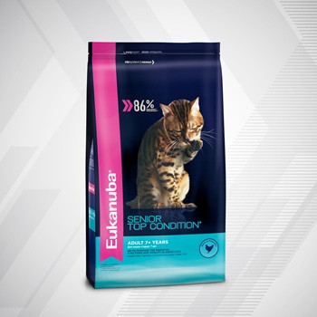 Eukanuba Senior Top Condition сухой корм для взрослых кошек старше 7 лет