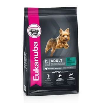 Eukanuba Adult Toy Breed сухой корм для взрослых собак миниатюрных пород