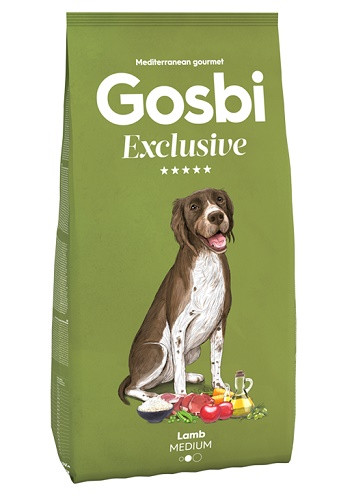 Gosbi Excluisve Adult Medium Lamb сухой корм для собак всех пород с ягненком