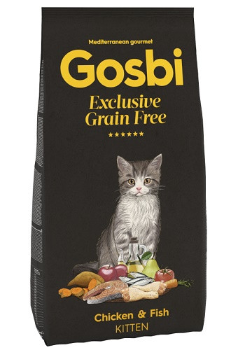 Gosbi Excluisve GF Kitten сухой корм для котят с курицей и рыбой