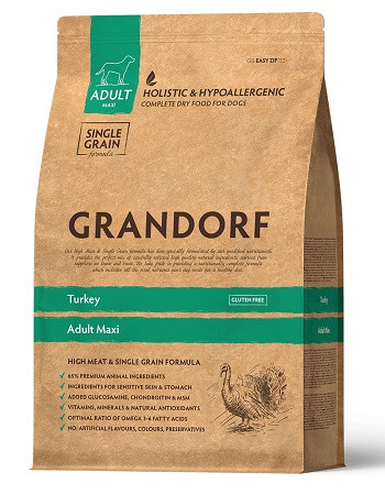 Grandorf Adult Large Turkey & Rice сухой корм для взрослых собак крупных пород