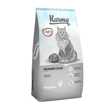 Karmy Maine Coon Adult сухой корм для кошек породы мэйн кун