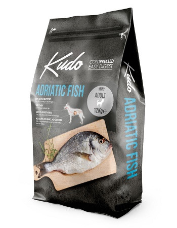 Kudo Adult Mini Adriatic Fish сухой корм для взрослых собак мелких пород с рыбой