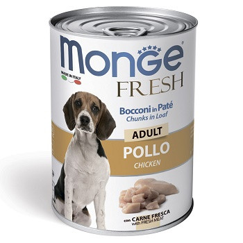 Monge Dog Fresh Adult консервы для собак с курицей