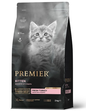 Premier Kitten сухой корм для котят с индейкой