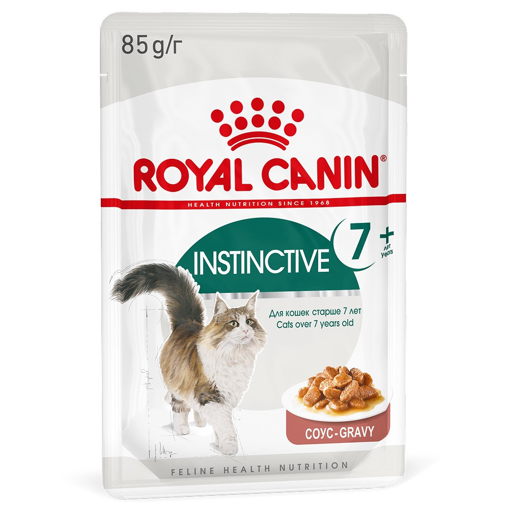 Royal Canin Instinctive 7+ влажный корм для кошек в соусе