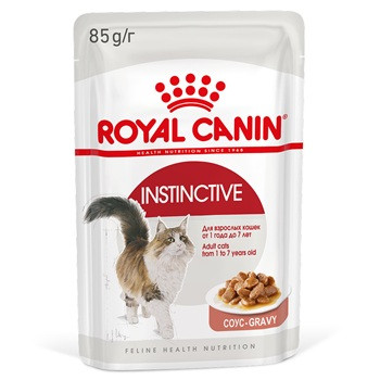 Royal Canin Instinctive влажный корм для кошек в соусе