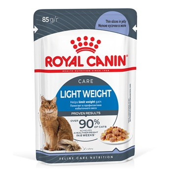 Royal Canin Light Weight Care влажный корм для кошек в желе