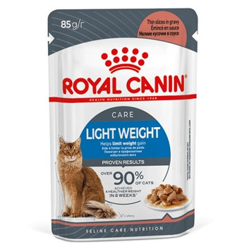 Royal Canin Light Weight Care влажный корм для кошек в соусе