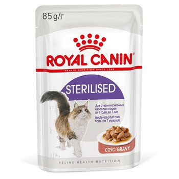 Royal Canin Sterilised влажный корм для кошек в соусе
