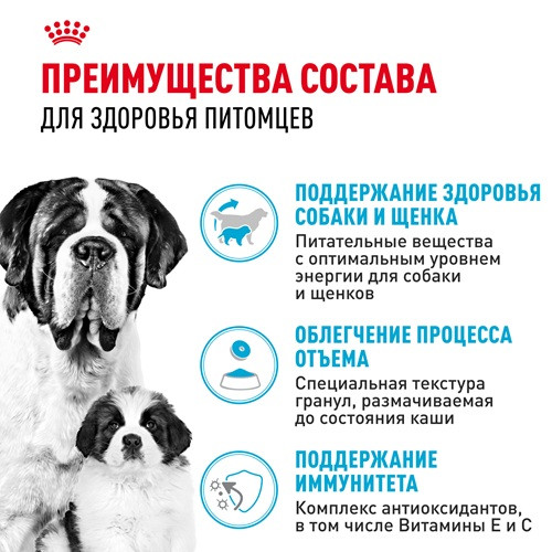 Royal Canin Giant Starter Mother & Babydog сухой корм для щенков гигантских пород