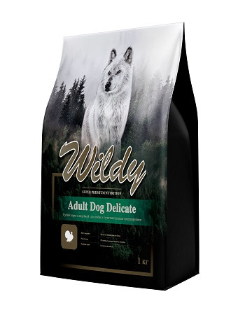 Wildy Adult Dog Delicate сухой корм для собак с чувствительным пищеварением