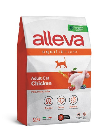 Alleva Equilibrium Adult Chicken сухой корм для взрослых кошек с курицей
